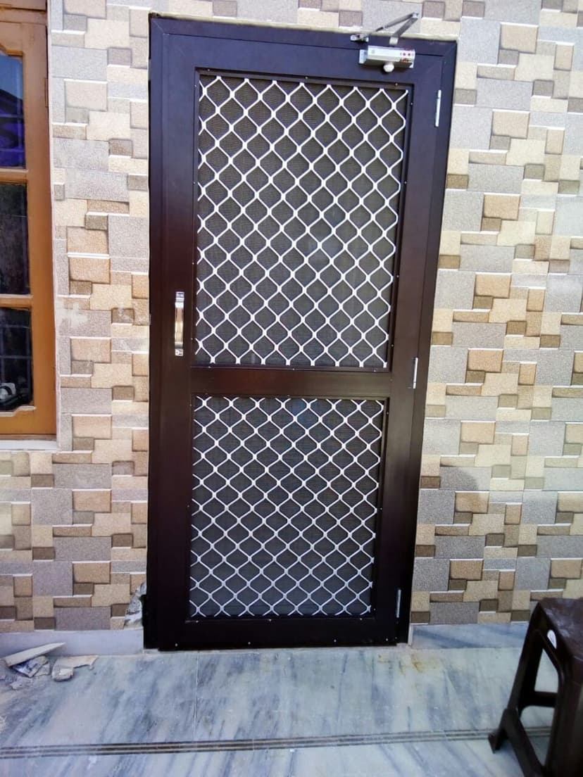 Grill Mesh Door